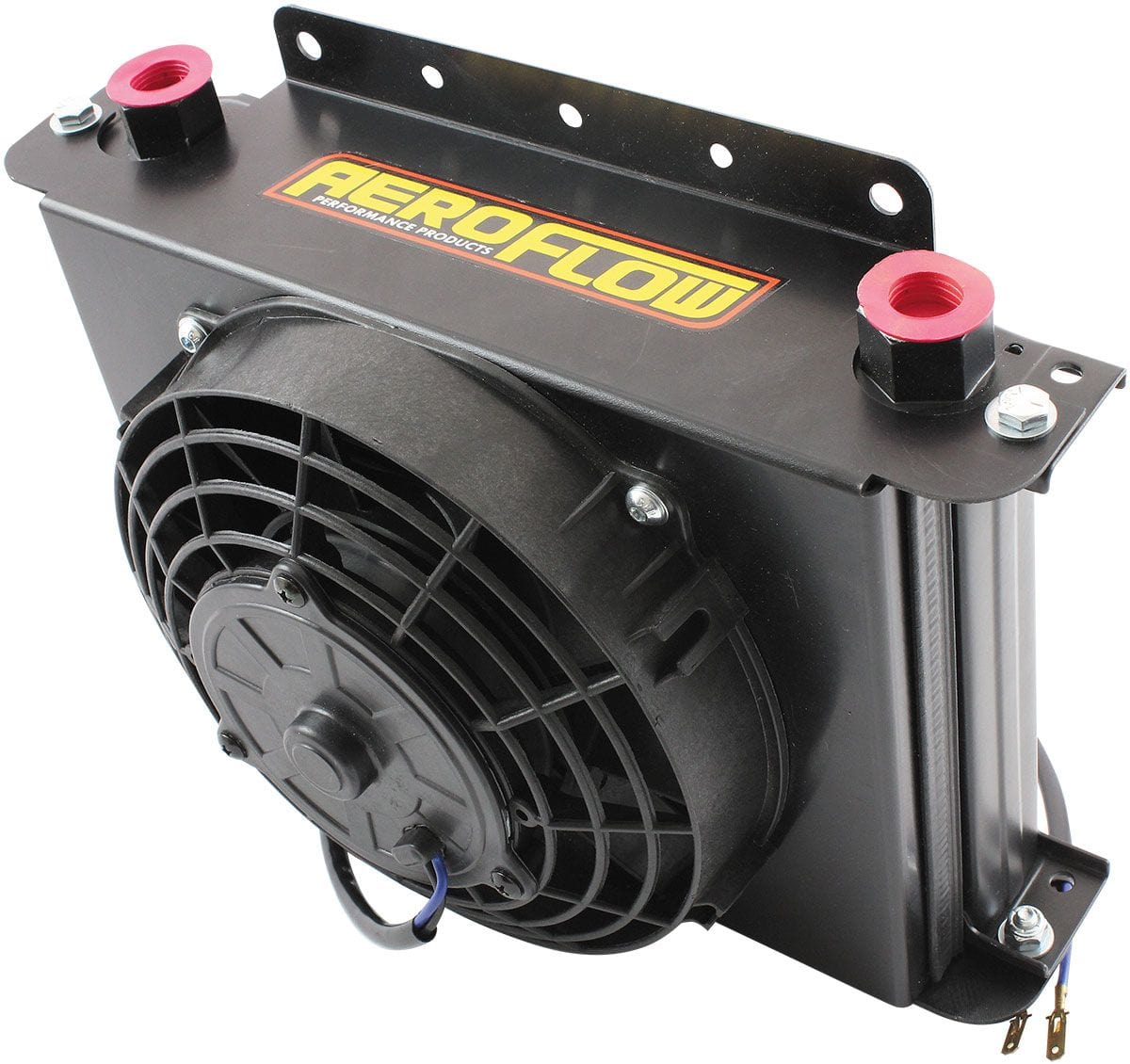 Aeroflow Aeroflow Aeroflow 25 Row Universal Modular Oil Cooler with Fan & Shroud (AF72-4125) SR