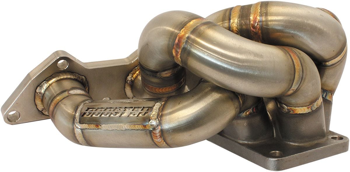 Aeroflow Aeroflow Aeroflow Mitsubishi EVO 4G63 V-Band Low Mount Stainless Steel Turbo Manifold (AF8400-1100) SR