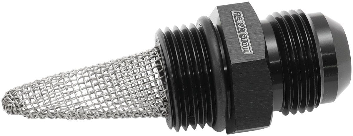 Aeroflow Performance Aeroflow Aeroflow Oil System Filter Screen -12ORB to -12AN (AF237-12-12) SR