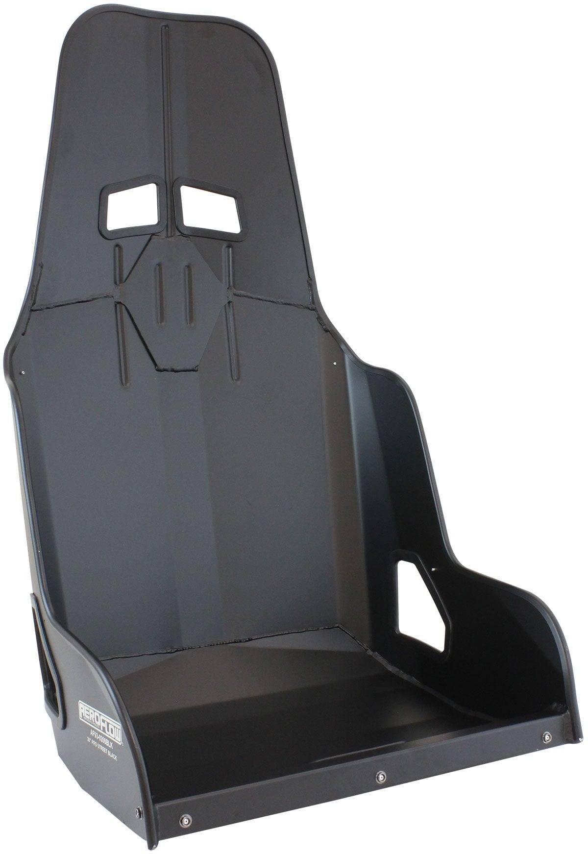 Aeroflow Aeroflow Aeroflow Pro Street Drag 20" Aluminium Race Seat, Black Finish (AF93-0200BLK) SR