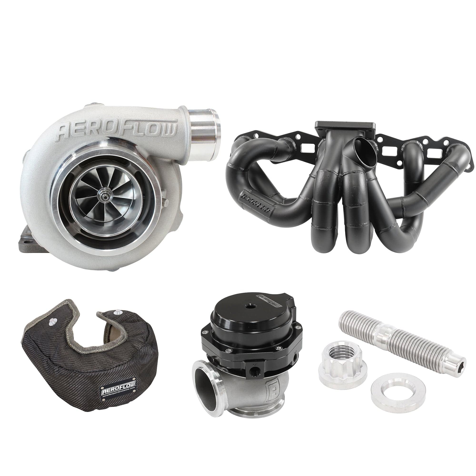 Aeroflow Nissan RB20 T3 BOOSTED Turbo Combo Pack SR