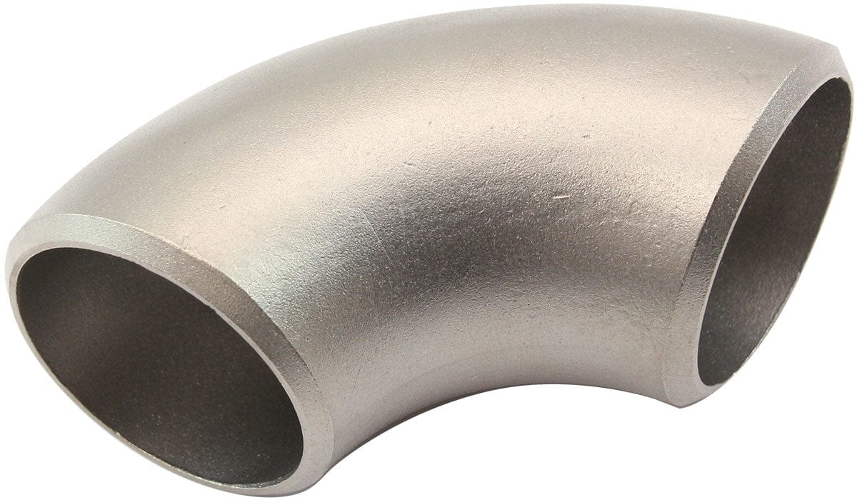 Aeroflow Performance 1-3/8" STAINLESS 90 DEG 1.5D SR