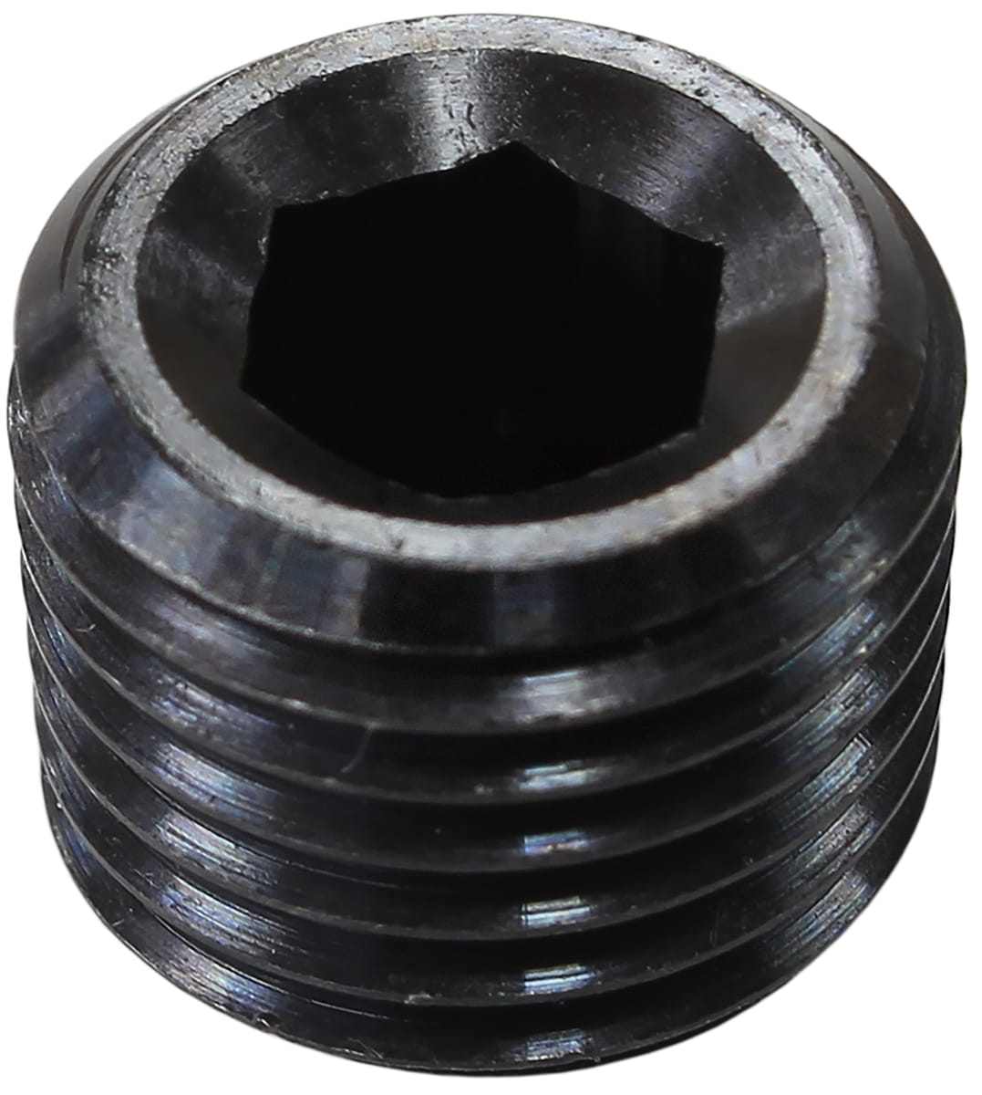 Aeroflow Performance 1/4" BSP PORT PLUG STEEL BLACK SR