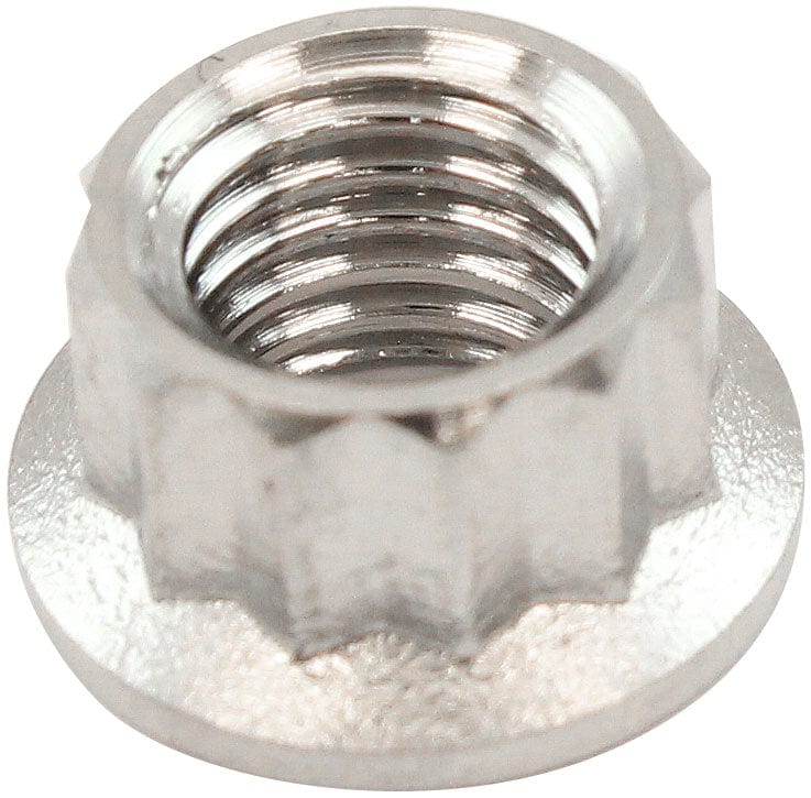 Aeroflow Performance 1/4" UNF TITANIUM NUT (AF3510-0010) SR