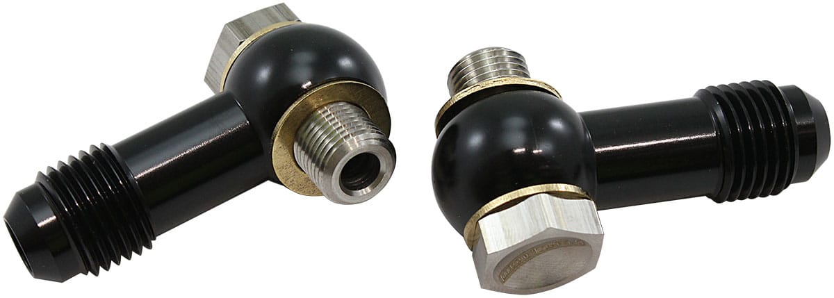 Aeroflow Performance 1/8" NPSM BANJO KIT -6AN S/S SR