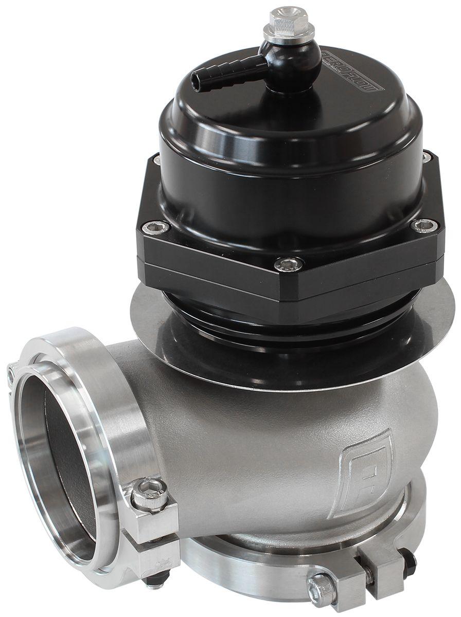 Aeroflow Performance 14psi (1 Bar) Aeroflow 60mm External Wastegate - Black Finish AF9552-1003 SR