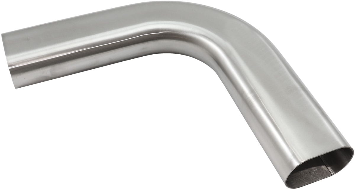 Aeroflow Performance 2-1/2" 90 DEGREE OVAL EXHAUST (AF9403-2500) SR