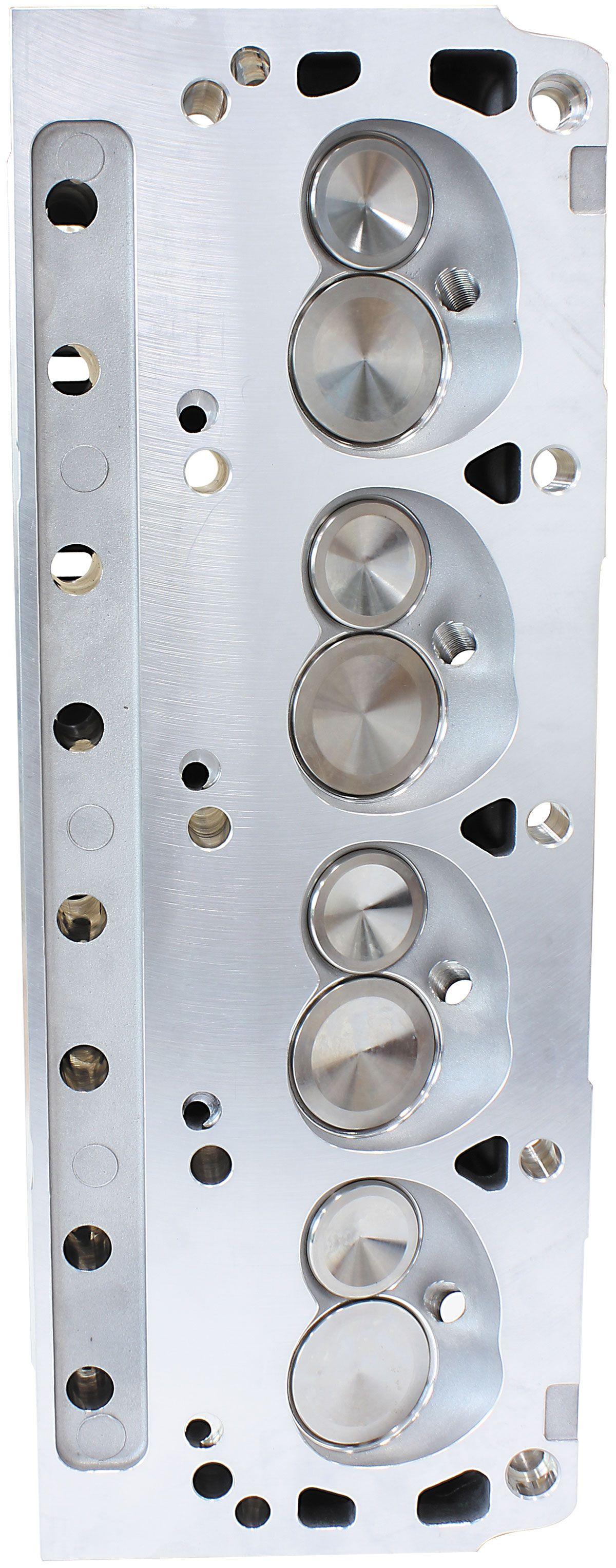 Aeroflow Performance 2.10" x 1.25" Intake Port, 1.35" x 1.35" Exhaust Port Aeroflow Complete Small Block Ford Windsor 289-351 185cc Aluminium Cylinder Heads with 58 SR