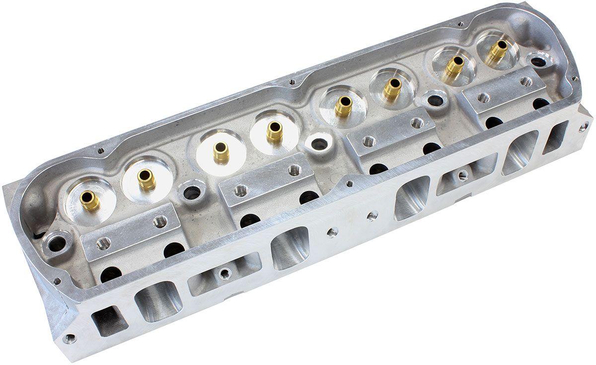 Aeroflow Performance 2.13" x 1.28" Intake Port, 1.40" x 1.40" Exhaust Port Aeroflow Bare Small Block Ford Windsor 289-351 200cc CNC Ported Aluminium Cylinder Heads SR