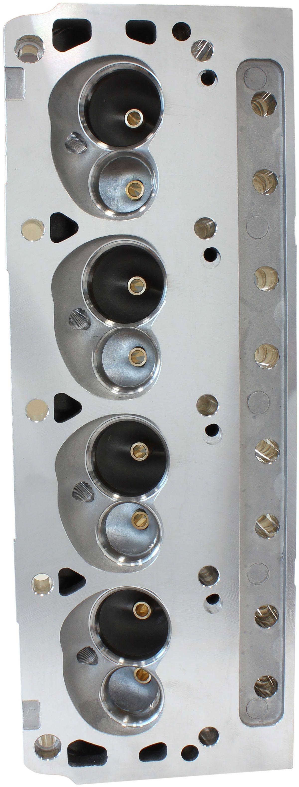 Aeroflow Performance 2.13" x 1.28" Intake Port, 1.40" x 1.40" Exhaust Port Aeroflow Bare Small Block Ford Windsor 289-351 203cc Aluminium Cylinder Heads with 58cc C SR