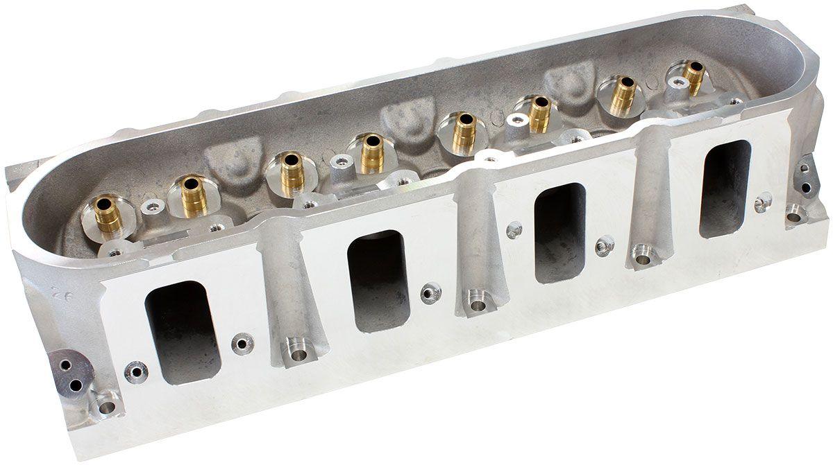 Aeroflow Performance 2.60" x 1.28" Intake Port, 1.47" x 1.64" Exhaust Port Aeroflow Bare GM LS3 4 Bolt 276cc Aluminium Cylinder Heads with 70cc Chamber (Pair) AF95- SR
