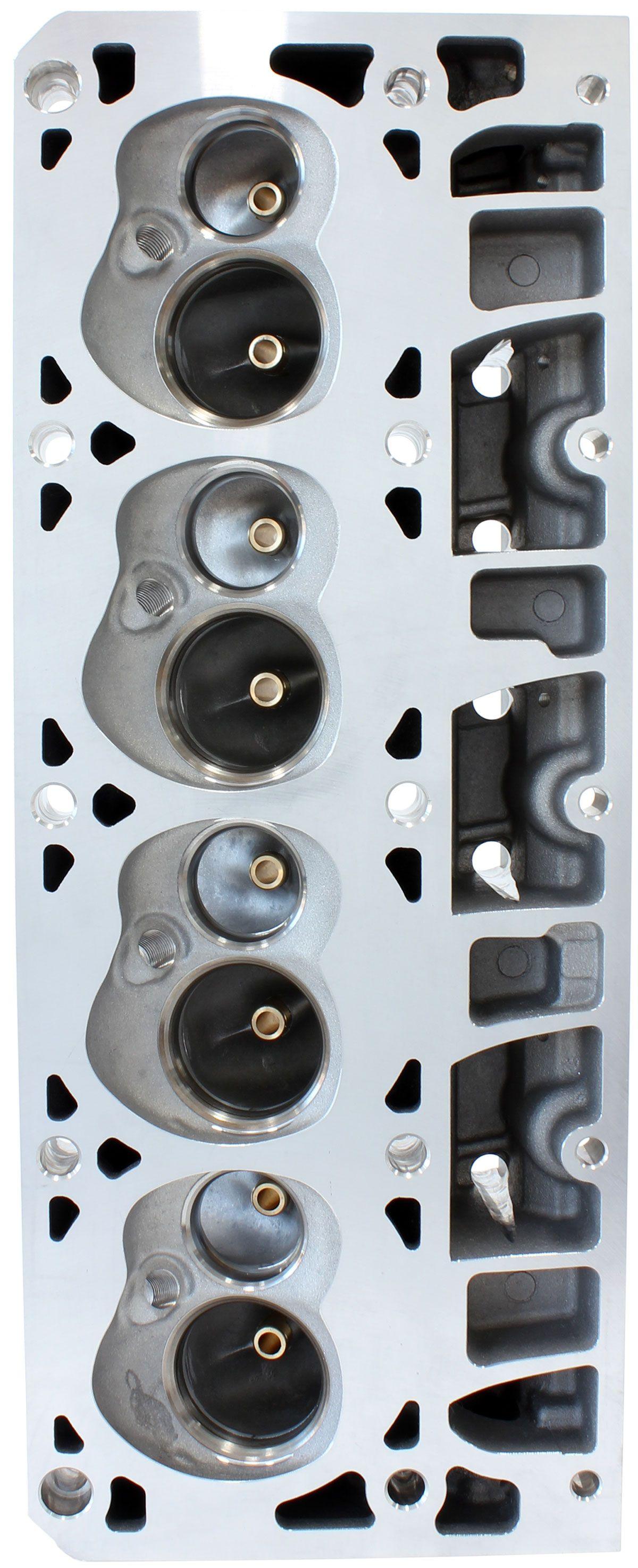 Aeroflow Performance 2.60" x 1.28" Intake Port, 1.47" x 1.64" Exhaust Port Aeroflow Bare GM LS3 4 Bolt 276cc Aluminium Cylinder Heads with 70cc Chamber (Pair) AF95- SR