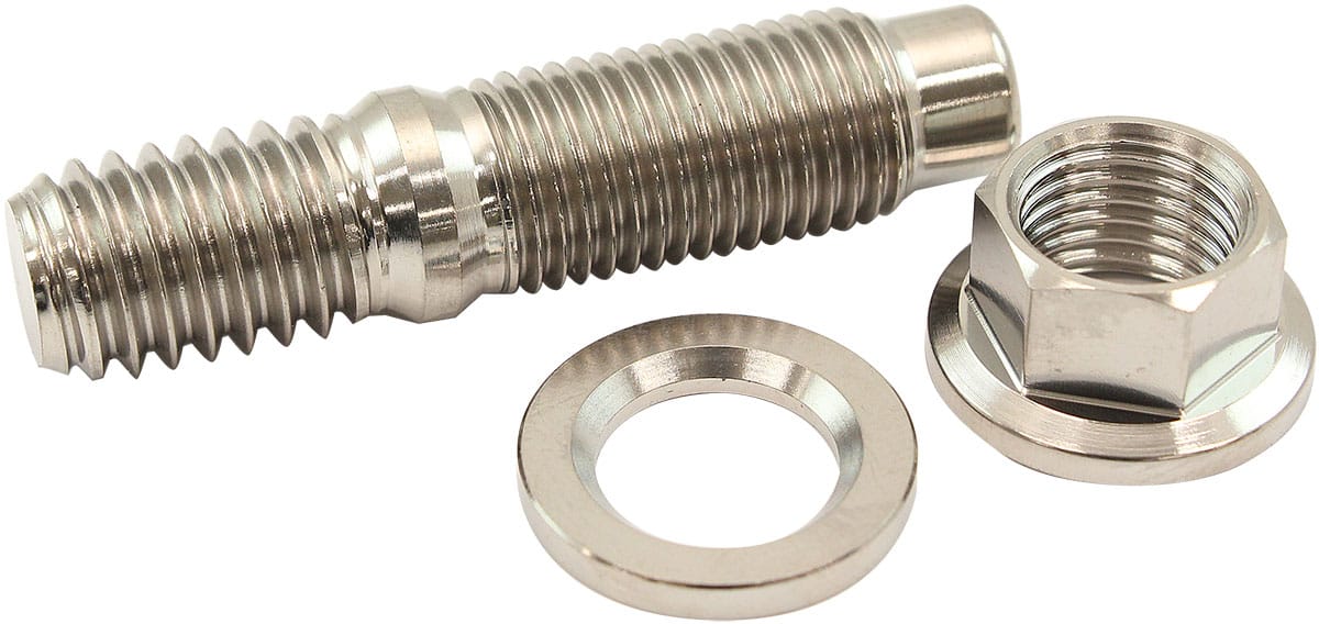 Aeroflow Performance 3/8" TITANIUM STUD WASHER HEX (AF55-3007) SR