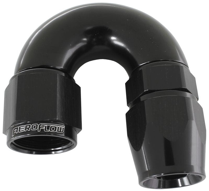 570 Series PTFE 180° Hose End AF576. Suits 200 & 250 Series Hose