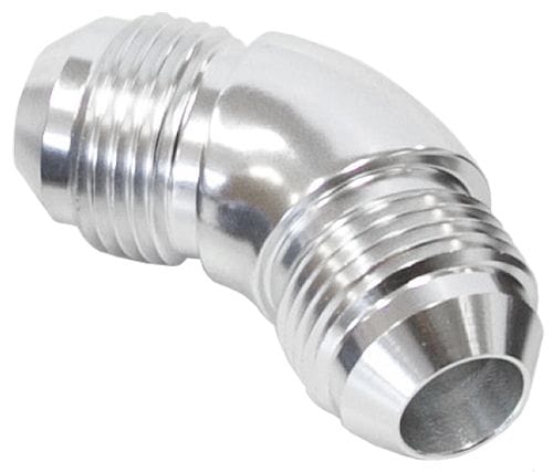 Aeroflow Performance Aeroflow 4 / Silver 45° Full Flow AN Union AF527 SR