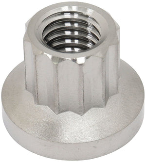 Aeroflow 7/16" Titanium 12 Point Nut (AF3516-0010)