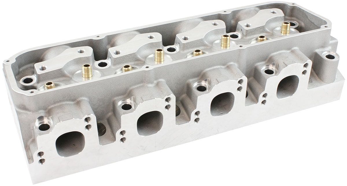 Aeroflow Performance Aeroflow Aeroflow Bare 2V 205cc Aluminium Cylinder Heads with 68cc Chamber (Pair) (AF95-0351) SR