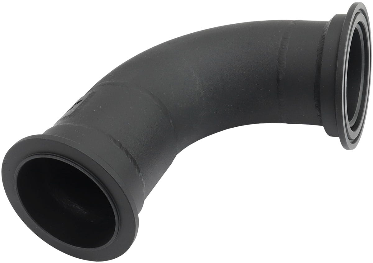 Aeroflow Performance Aeroflow Aeroflow GM LS Twin Turbo Long Turn Up Adapter Manifold (AF8200-2012) SR
