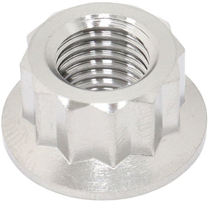 Aeroflow M10 x 1.25mm Titanium 12 Point Nut (AF3503-0010)