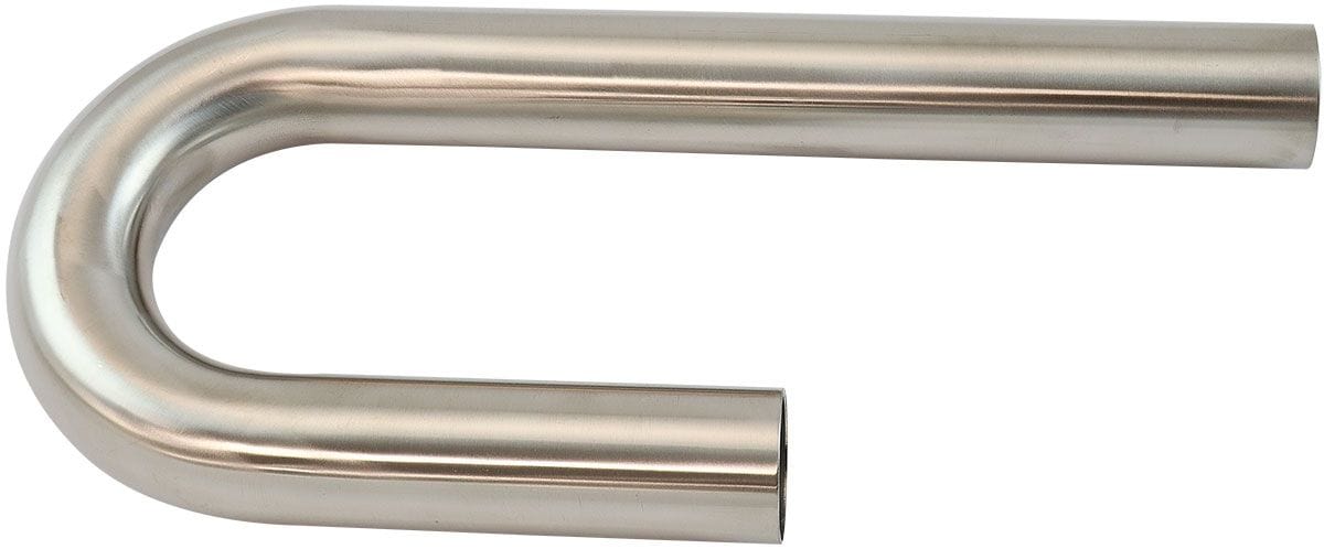 Aeroflow Performance Aeroflow Aeroflow Stainless Steel 180Â° Mandrel J Bend (AF9506-1500) SR
