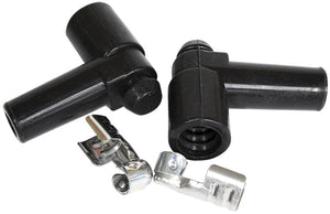 Xpro Silicone 90° HEI Boots & 90° Terminals 
Black, 2 pack