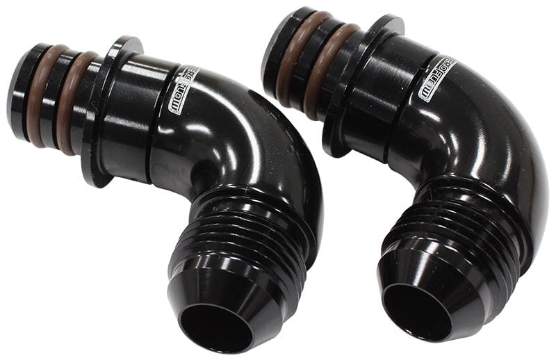 Aeroflow Performance Aeroflow AF72-5050 Transmission Oil Cooler Adapter Fittings (2 Pack)Suit Ford ZF 6HP26 6-Speed Automatic Transmission SR