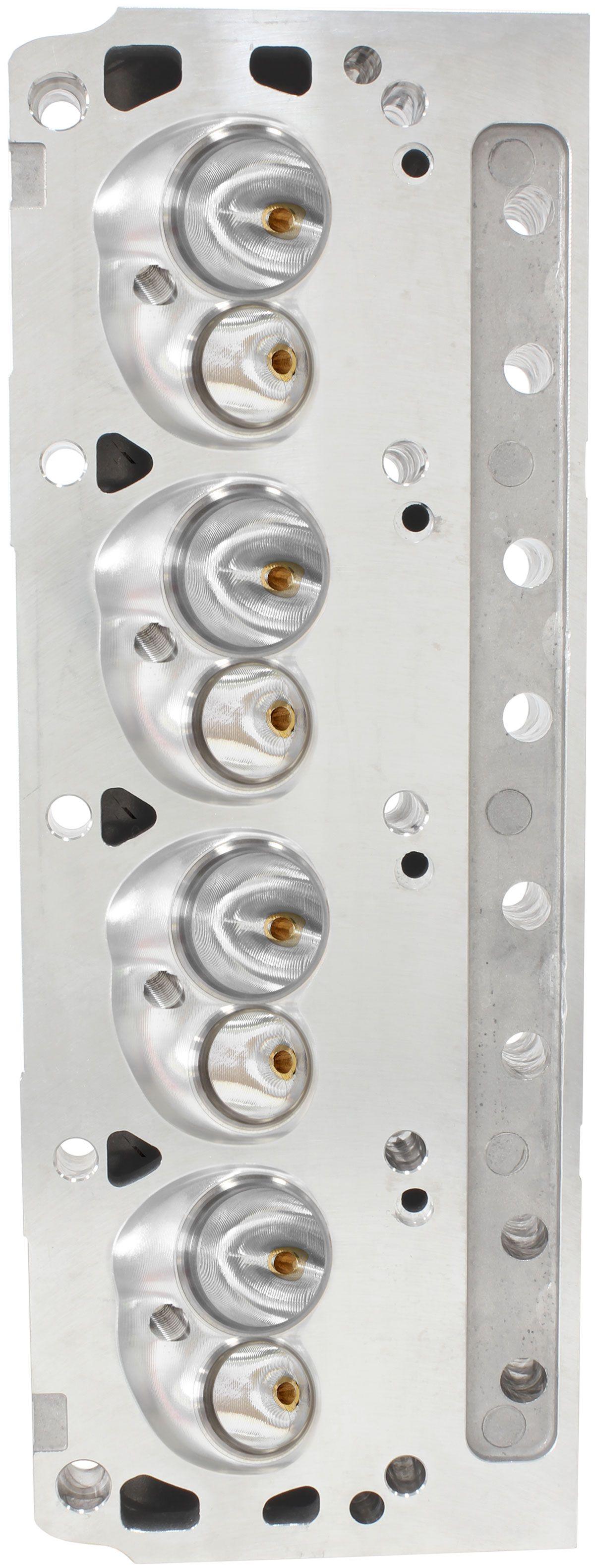 Bare Small Block Ford Windsor 289-351 185cc CNC Ported Aluminium Cylinder Heads with 58cc Chamber (Pair) 
2.10" x 1.25" Intake Port, 1.35" x 1.35" Exhaust Port