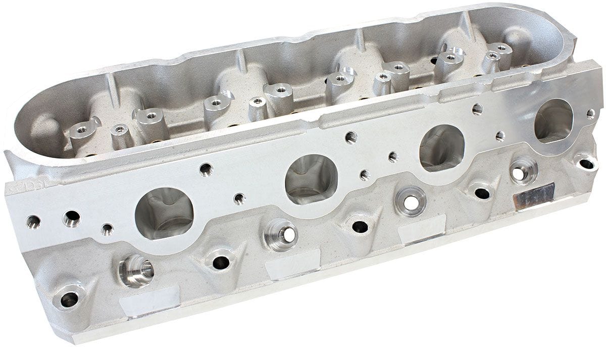 Aeroflow Performance Aeroflow AF95-0415 Bare GM LS3 4 Bolt 276cc CNC Ported Aluminium Cylinder Heads with 70cc Chamber (Pair) 
2.60" x 1.28" Intake Port, 1.47" x 1.64" Exhaust Port SR