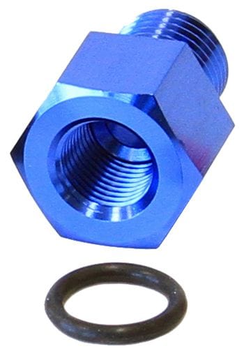 Aeroflow Performance Aeroflow Blue Fuel Rail Adapter AF64-2063
 Suit Mazda RX-7, Toyota MR2, Celica GT4 SR