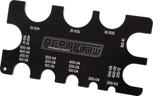 Aeroflow Braided Hose Gauge (AF98-2142)