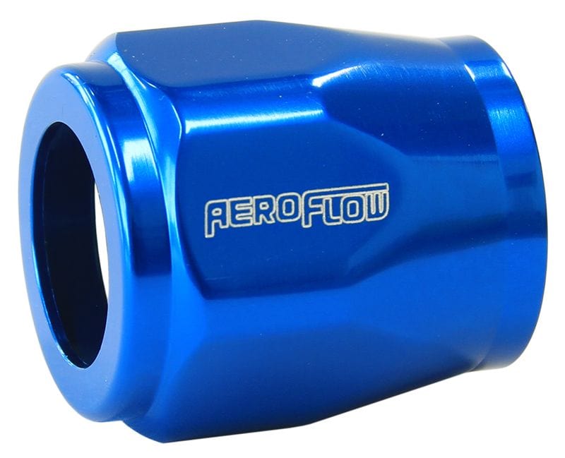 Aeroflow Performance Aeroflow Fittings 5 / Blue Hex Hose Finisher SR
