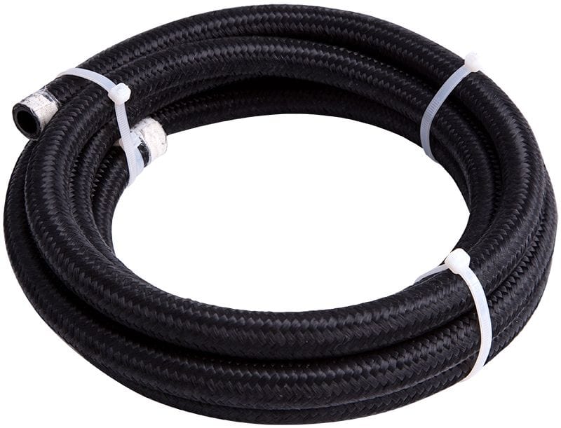 Aeroflow Performance Aeroflow Fittings 6AN / 3M 450 Series Black Braided Light Weight Hose AF450 SR