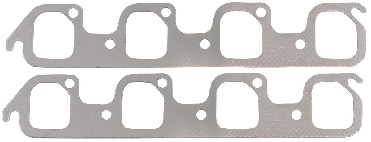 Aeroflow Performance Aeroflow Ford Cleveland 4V Perforated Steel Exhaust Gaskets - AF1854-1812-1 SR
