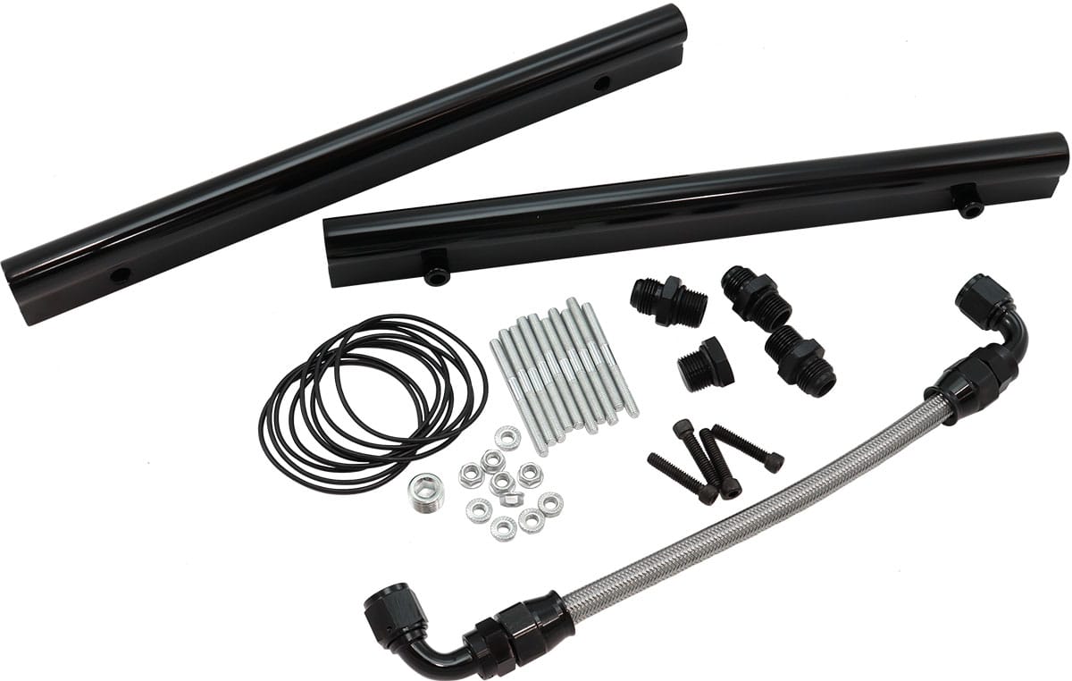 Aeroflow Performance Aeroflow GM LS Fuel Rail Kit for Modular Intake Manifolds - AF6999-6005 SR