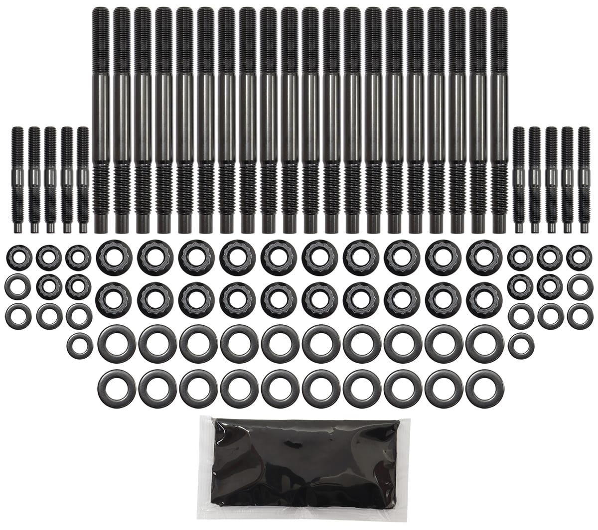 Aeroflow Performance Aeroflow GM LS Head Stud Kit with Even Length Studs AF37-2025 SR