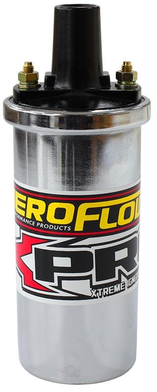 Aeroflow Performance Aeroflow Ignition AF4820-8202 Round Canister Female Socket Type Ignition Coil SR