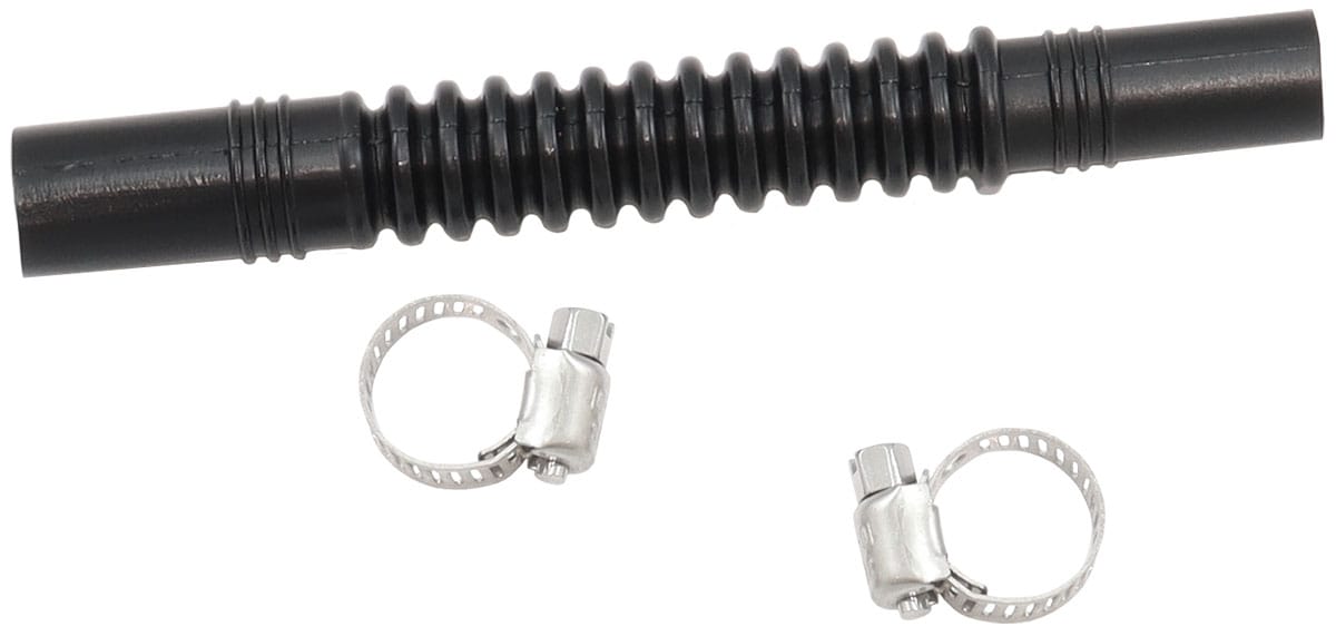Aeroflow Performance Aeroflow In-Tank Conversion 5/16" to 3/8" Flexible Nylon Fuel Hose - 100mm Length - AF130-056-100 SR