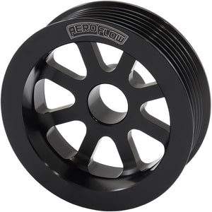 Aeroflow Oversized Alternator Pulley - Mitsubishi 4G63 - AF4080-0005BLK