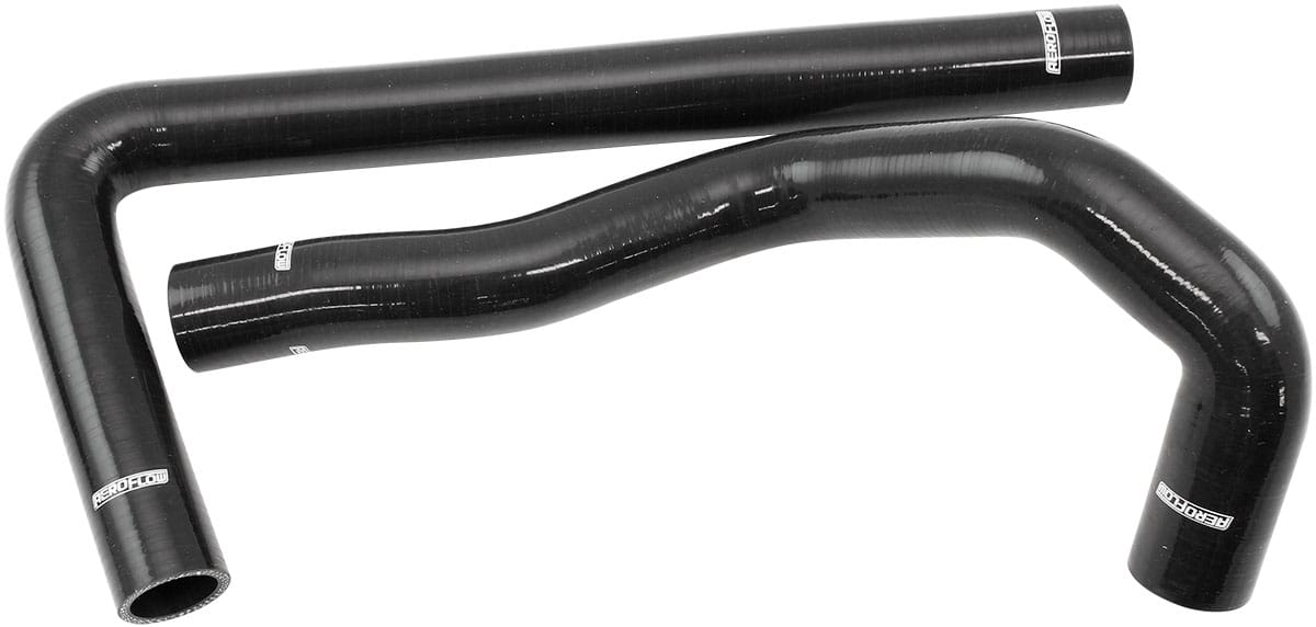 Aeroflow Performance Aeroflow Silicone Radiator Hose Kits, Black - AF9280-0056 SR