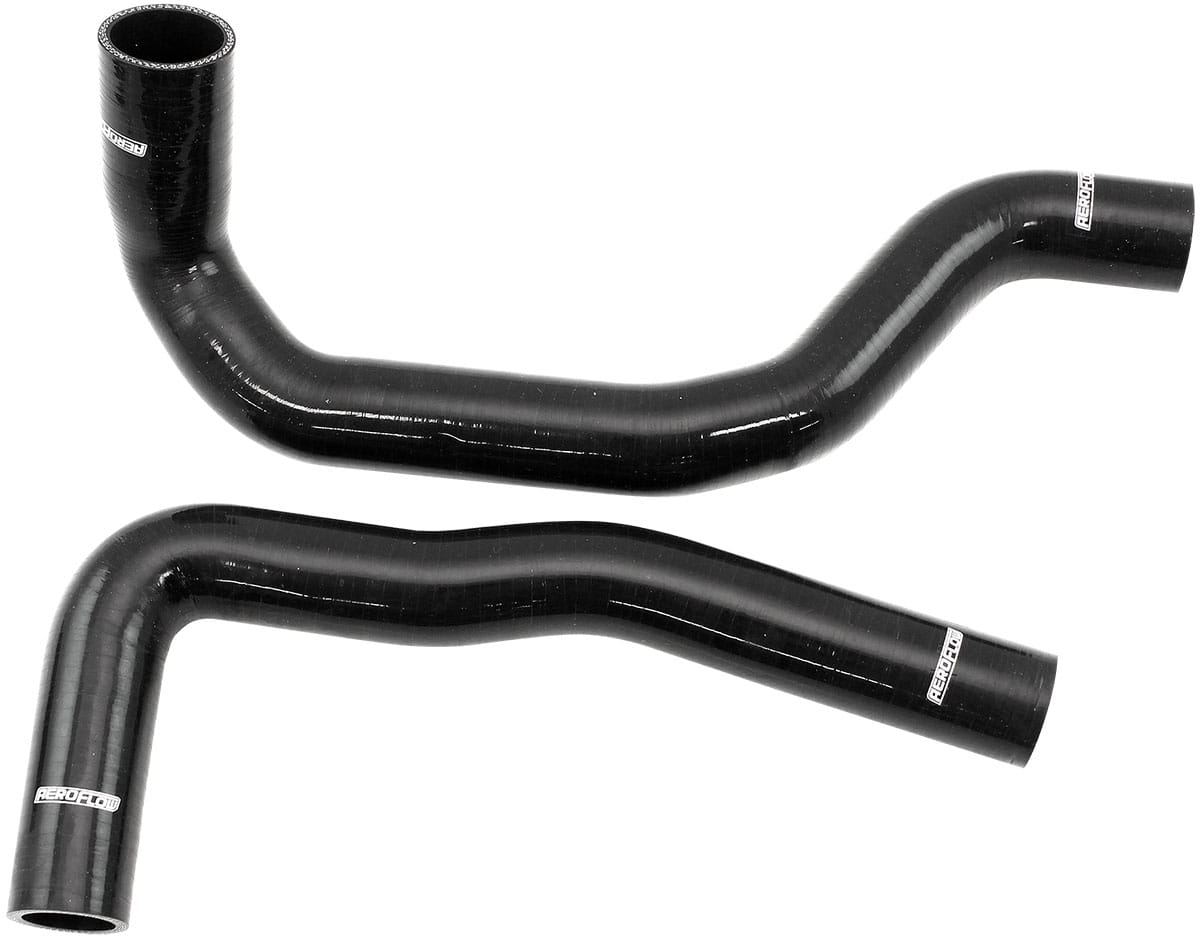Aeroflow Performance Aeroflow Silicone Radiator Hose Kits, Black - AF9280-0057 SR