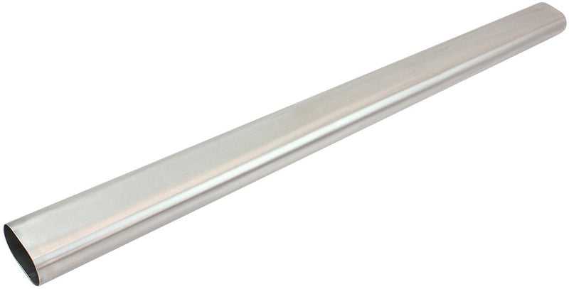 Aeroflow Stainless Steel 3-1/2" Oval Tube, Straight - AF9401-3500