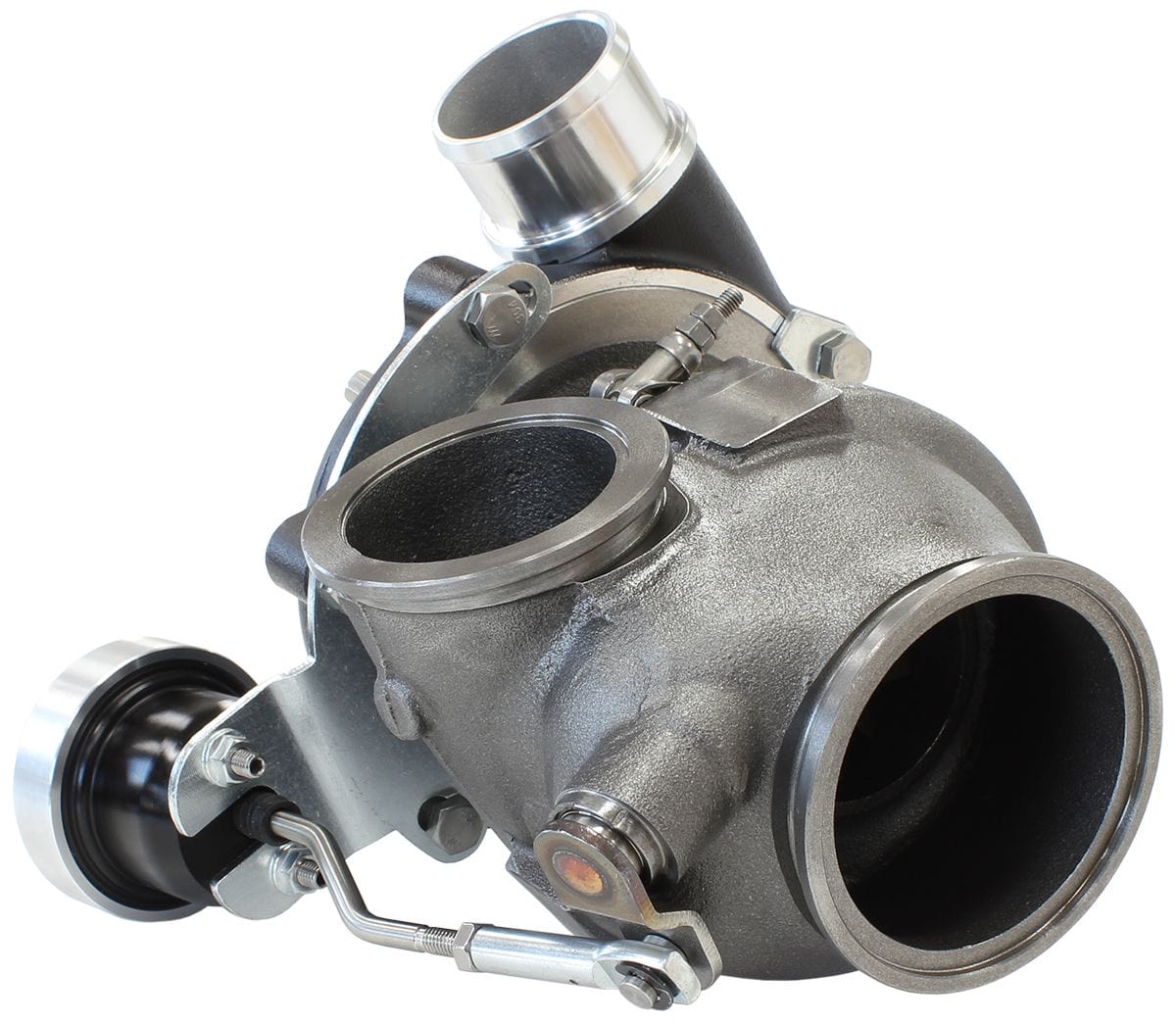 Aeroflow Performance AF8005-2018BLK - BOOSTED 5449.72 V BAND FLANGE AF8005-2018BLK - BOOSTED 5449.72 V BAND FLANGE SR