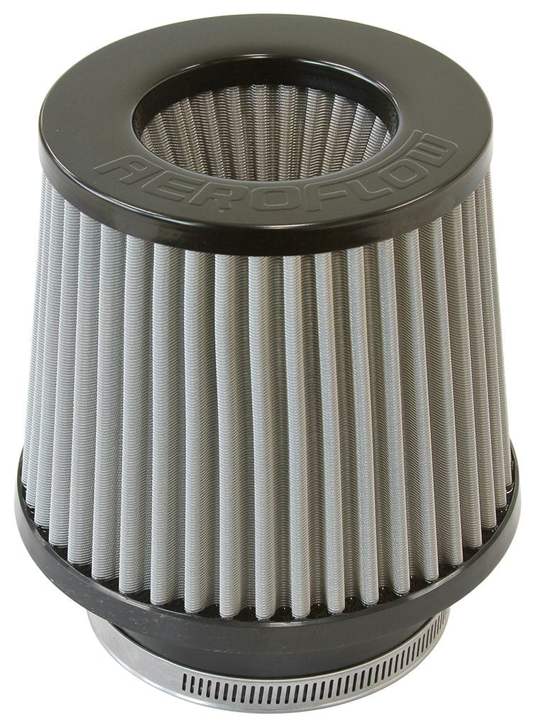 Aeroflow Performance Air Filters AF2215-3000 Aeroflow Universal 3" (76mm) Clamp-On Stainless Steel Inverted Pod Filter SR