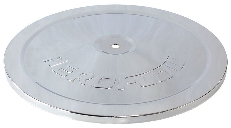 Aeroflow Performance Air Filters AF2851-0922 Air cleaner Top Plate Only
Suit 9" O.D Filter, Steel Chrome Finish SR