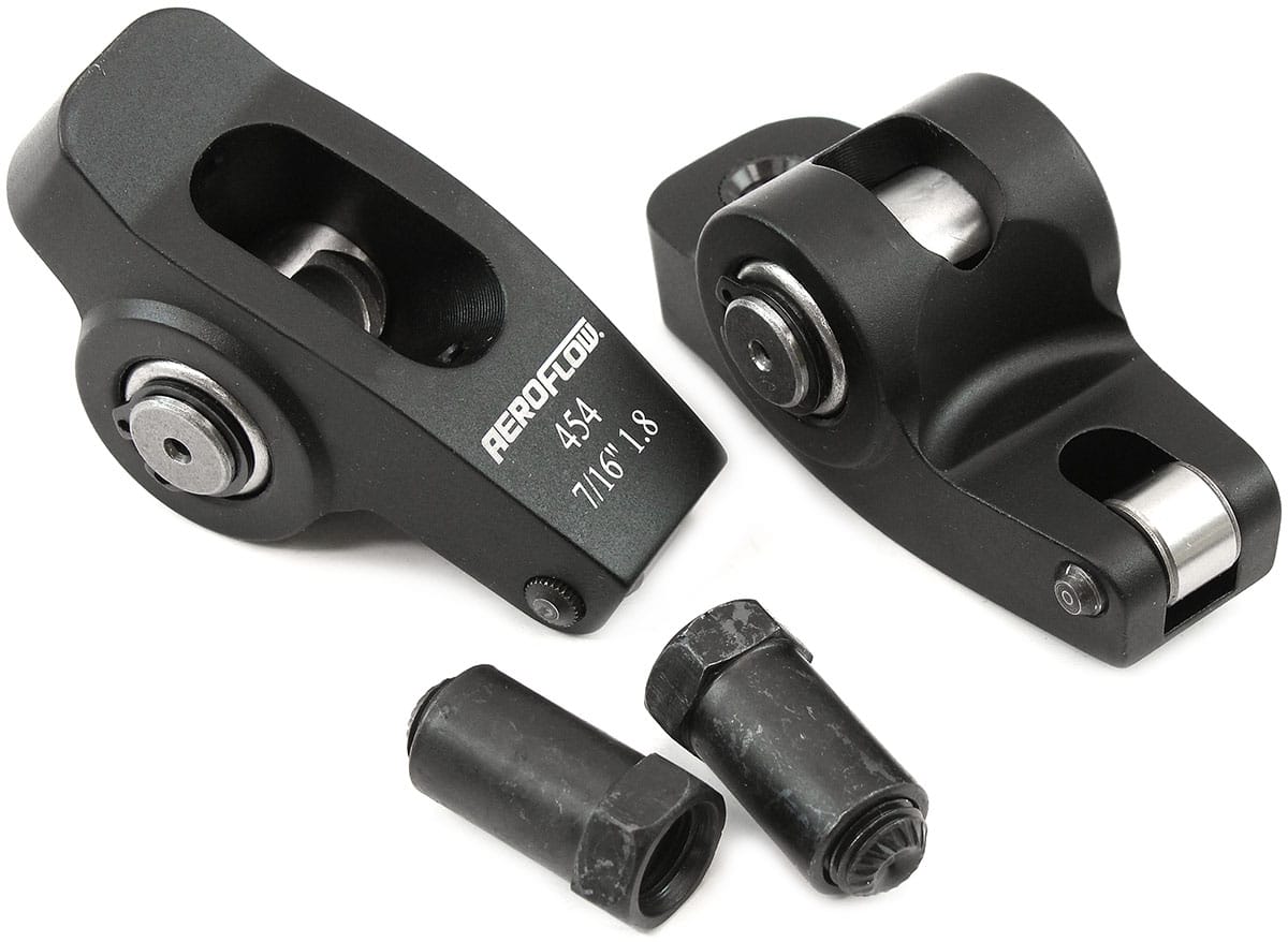 Aeroflow Performance BBC ROCKER ARMS 7/16" STUD 1.8 (AF95-1117-2) SR