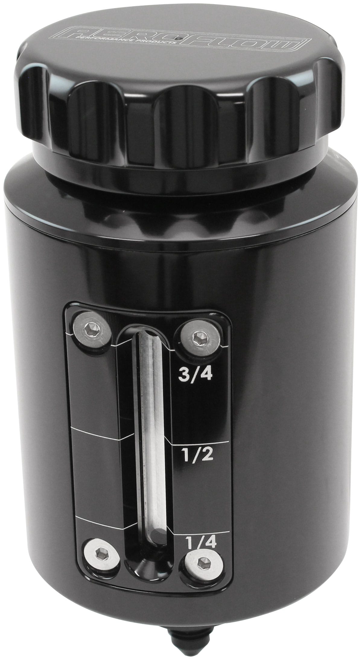 Aeroflow Performance Black BRAKE RESERVOIR SIGHT GLASS SR