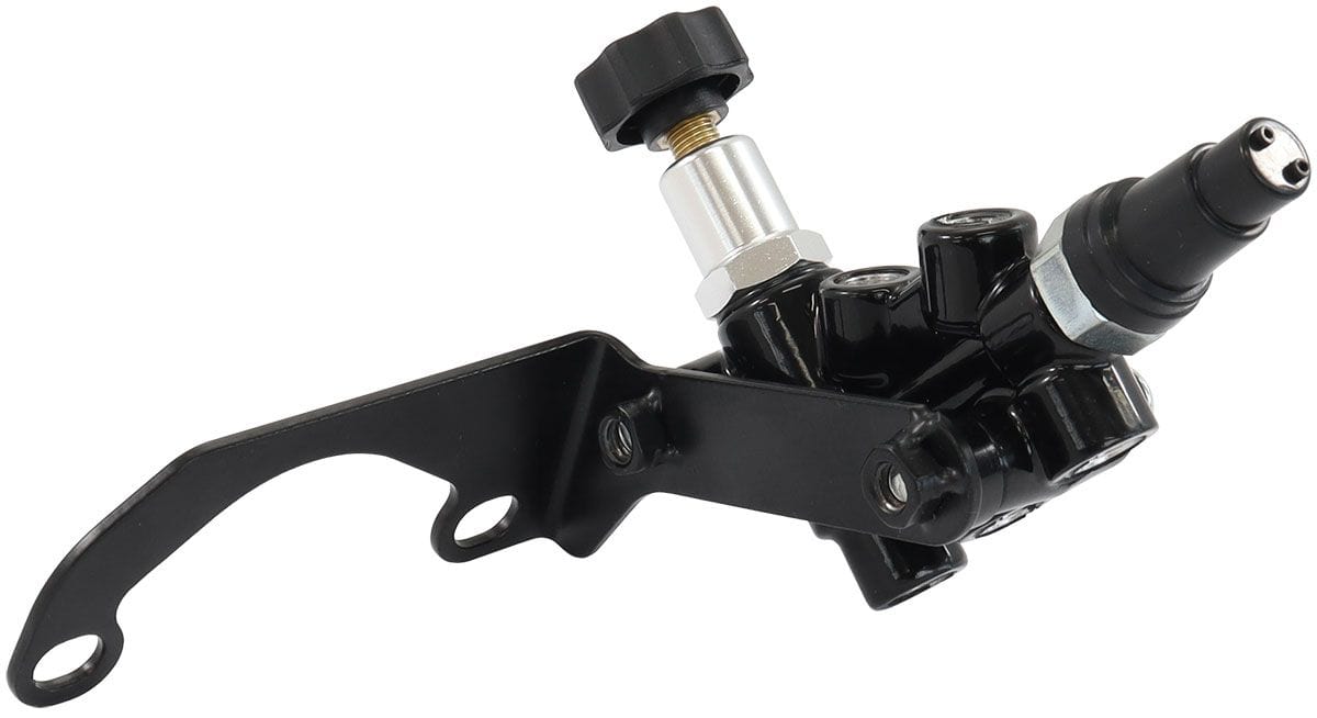 Aeroflow Performance Black Finish, Right Hand Side Mounting Position. Aeroflow Brake Combination Proportioning Valve Bracket AF300-149 SR