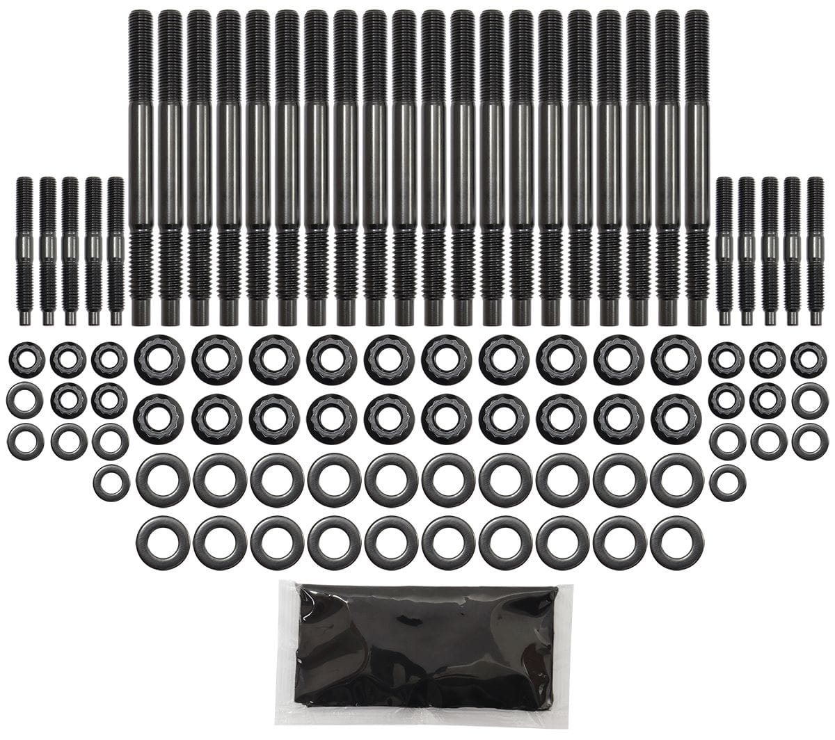 Aeroflow Performance CLEARANCE Aeroflow GM LS Head Stud Kit with Even Length Studs AF37-2025 SR