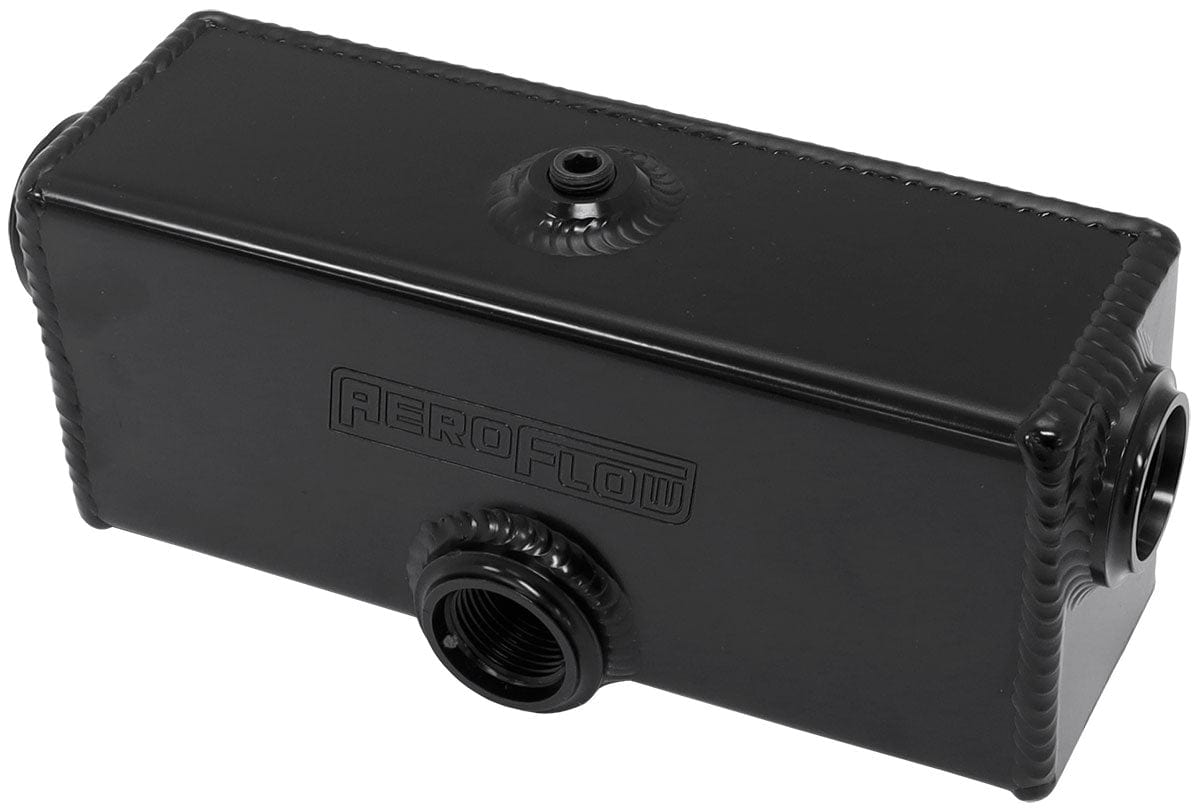 Aeroflow Performance CLEARANCE TURBO OIL DRAIN SCAVENGE TANK (AF77-1200) SR