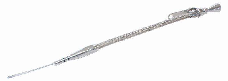 Aeroflow Performance Dipsticks Silver HOLDEN 253 308 EARLY V8 ENGINEDIPSTICK S/S FLEXIBLE BRAID HQ AF64-2105 SR